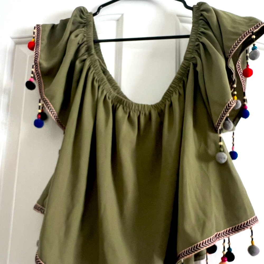 Indie blouse with design